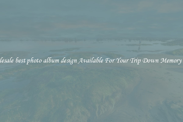 Wholesale best photo album design Available For Your Trip Down Memory Lane