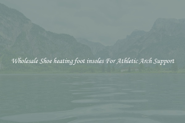 Wholesale Shoe heating foot insoles For Athletic Arch Support