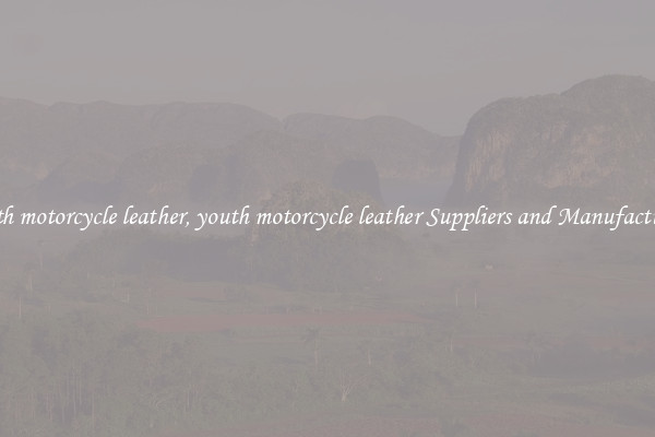 youth motorcycle leather, youth motorcycle leather Suppliers and Manufacturers